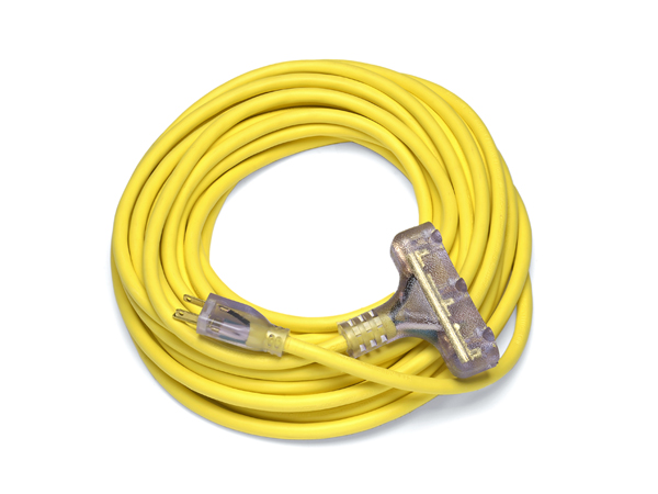 Ext Cord - Yellow 01 - COIL