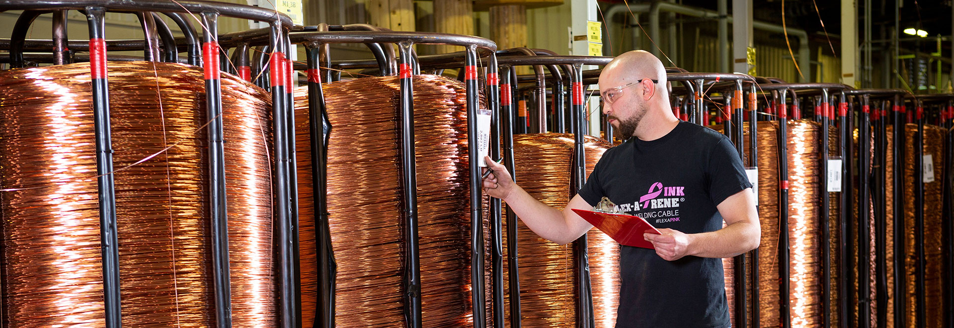 Direct wire tech with wire spools