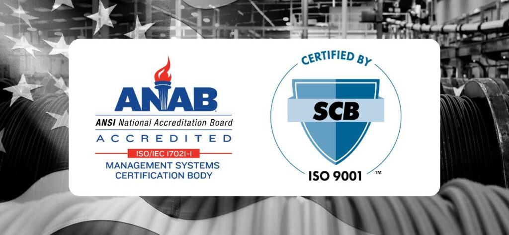ISO 9001 Certified - SCB Banner
